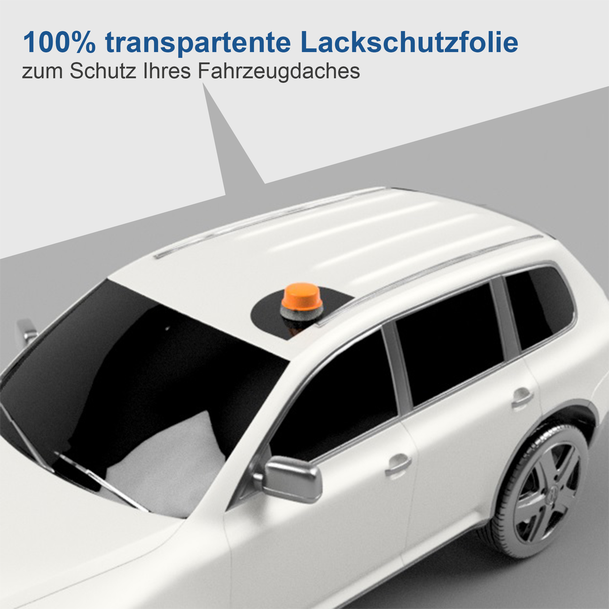 Lackschutzfolien Anwendungspaket für das Fahrzeugdach