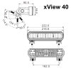 xView 40 LED Fernscheinwerfer - ECE-R112 zertifziert