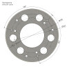 R65 Design Rundumleuchte BRILAR - gelb - 3 Punkt - Doppelblitz