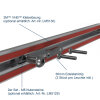 CBV1 Umfeldbeleuchtung 1024mm - Kabelkanal - klebbar - 10-30VDC