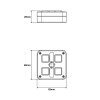 T4A-K Kippersteuerung - 4x4A - 2x Tastfunktion - 2x Schaltfunktion - 1500mm Anschlusskabel