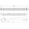 Innenraumleuchte 12V 333mm x 30mm