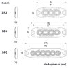 R65 Blitzmodul SF6 - super flach - gelb