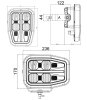 2er Set Hauptscheinwerfer W188 LED, dynm. Blinker, Tagfahrlicht, Positionslicht, Abblendlicht, Fernl